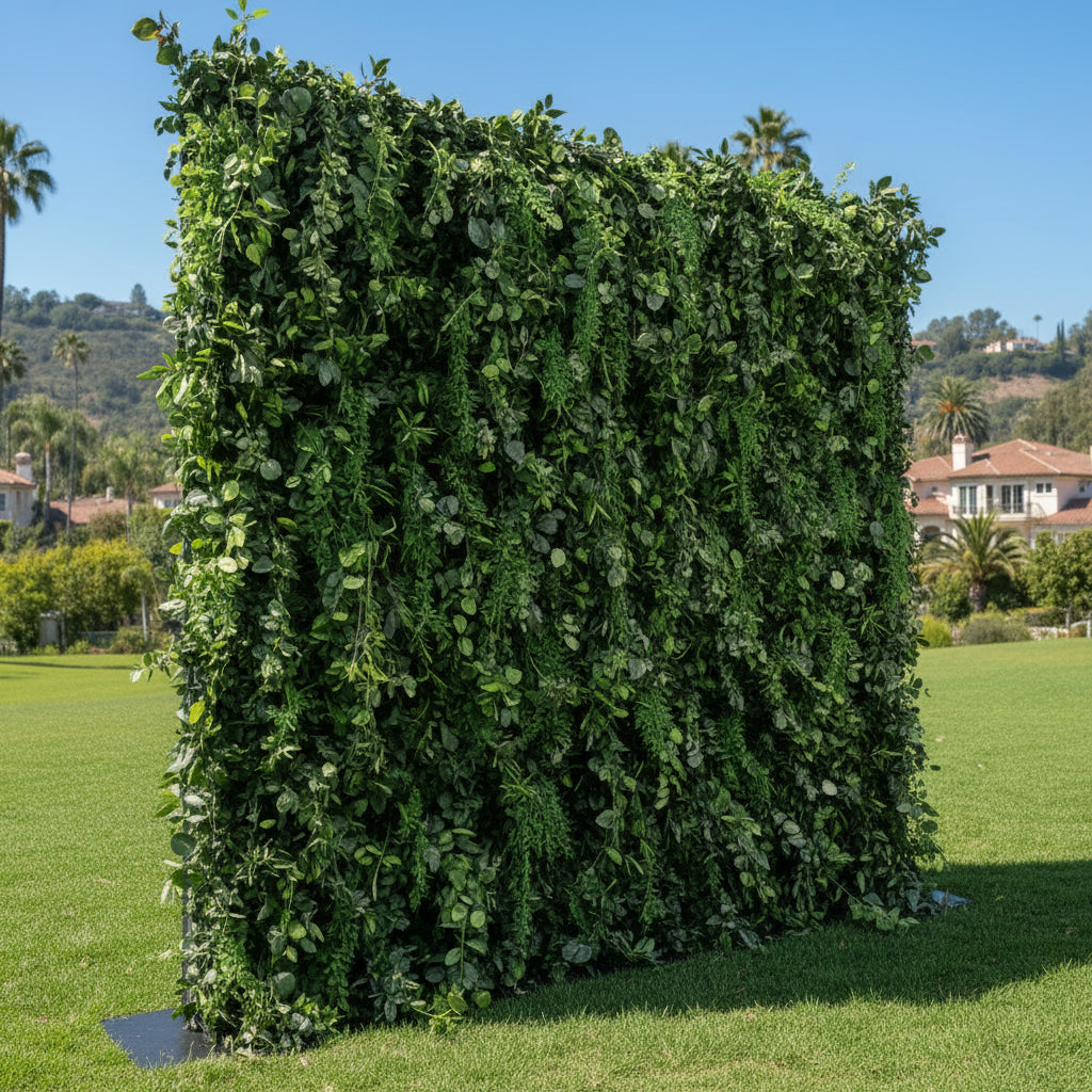 Dripping Green Vinery Premium Flower Wall - 534