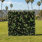 Black Greenery Premium Flower Wall Backdrop - 536